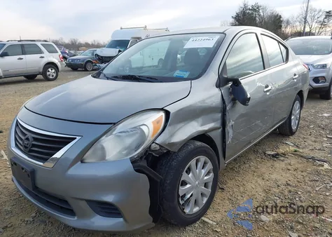 2013 Nissan Versa 1.6 Sv из США, поврежденный, VIN 3N1CN7AP3DL854866